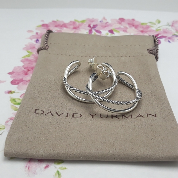 🛍David Yurman Crossover Earrings - Picture 2 of 4